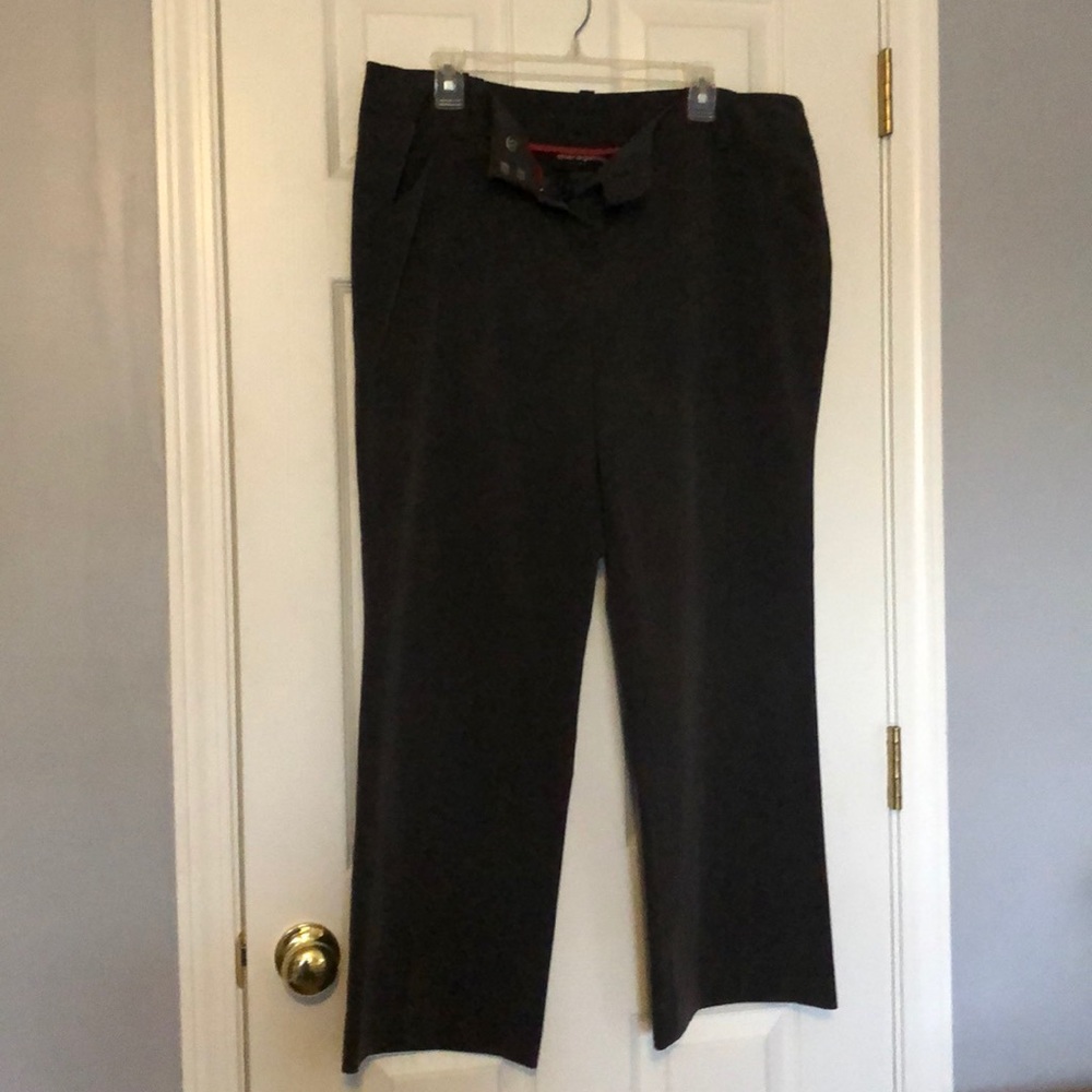 Gray slacks